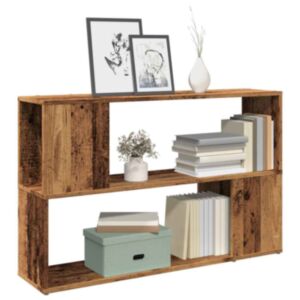 Pood24 raamatukapp Vana puit 100x24x63 cm Engineered Wood