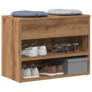 Pood24 Kingapink Artisan Oak 60x30x45 cm Engineered Wood