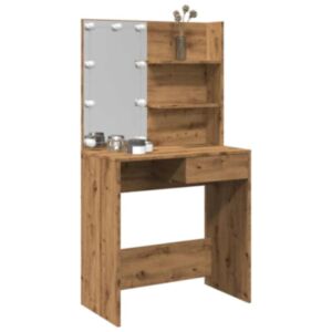 Pood24 tualettlaud LED-ga Artisan Oak 74,5x40x141 cm