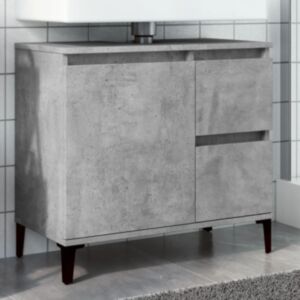 Pood24 valamukapp Betoonhall 65x33x60 cm Engineered Wood