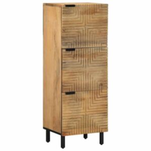 Pood24 Highboard Pruun 40x33x110 cm Täispuidust Mango