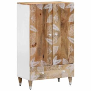 Pood24 Highboard 60x33,5x100 cm täispuidust mango