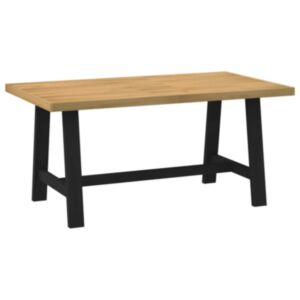 Pood24 söögilaud, NOAIN, A-kujulised jalad, 160x90x75 cm, männipuit