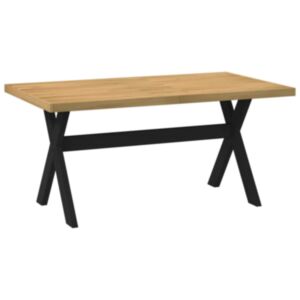 Pood24 söögilaud, NOAIN, X-kujulised jalad, 160x90x75 cm, männipuit