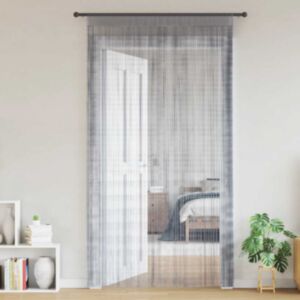 Pood24 nöörkardinad 2 tk, helehall, 100x250 cm