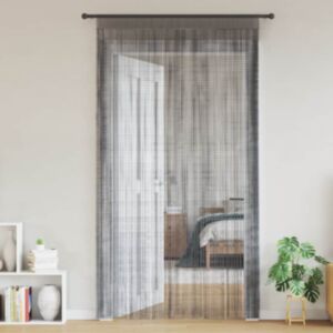 Pood24 nöörkardinad 2 tk, antratsiithall, 140x250 cm