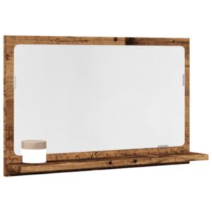 Pood24 vannitoa peegelkapp vana puit 60x11x37 cm tehniline puit