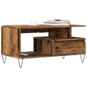 Pood24 diivanilaud Old Wood 90x49x45 cm Engineered Wood
