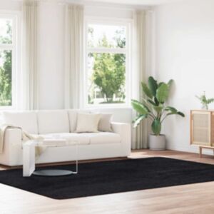 Pood24 kõrge narmaga Shaggy vaip, must, 240x340 cm, polüester