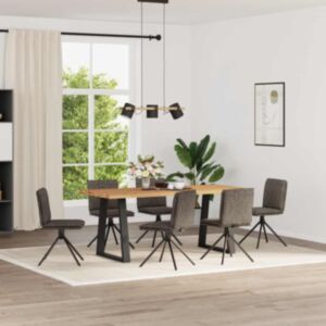 Pood24 söögitoolid 6 tk Tumehall Kunstnahknahk