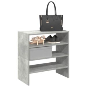Pood24 kingariiulid 2 tk virnastatavad, betoonhall, 60 x 30 x 30,5 cm