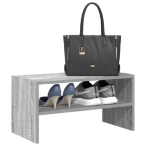 Pood24 kingariiul virnastatav, hall sonoma tamm, 60 x 30 x 30,5 cm