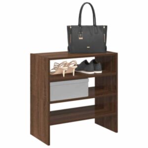 Pood24 kingariiulid 2 tk virnastatavad, pruun tamm, 60 x 30 x 30,5 cm