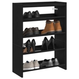Pood24 kingariiul, must, 80 x 25 x 61,5 cm, tehispuit