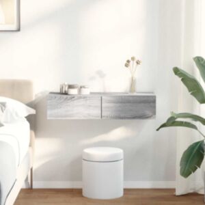 Pood24 seinariiul sahtlitega, hall sonoma tamm, 80x33x17 cm, tehispuit