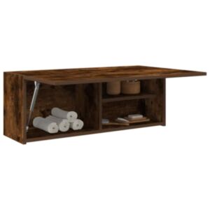 Pood24 vannitoa seinakapp, suitsutatud tamm, 80 x 25 x 30cm, tehispuit