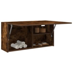 Pood24 vannitoa seinakapp, suitsutatud tamm, 80 x 25 x 40cm, tehispuit