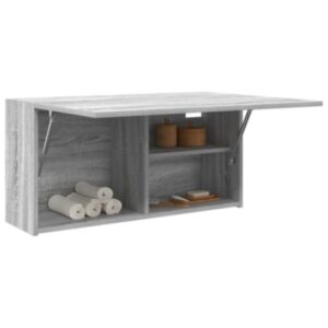 Pood24 vannitoa seinakapp, hall sonoma tamm, 80 x 25 x 40cm, tehispuit