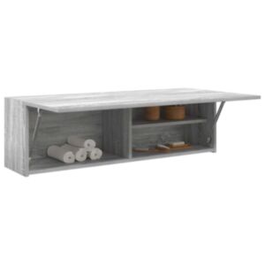 Pood24 vannitoa seinakapp, hall sonoma tamm, 100 x 25 x 30 cm