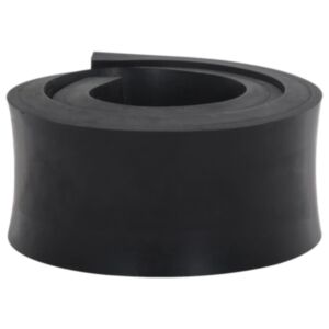 Pood24 Kummiserv lumesahale Must 100x10x2 cm