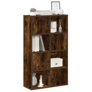 Pood24 raamatualus, suitsutatud tamm, 60x24x101,5 cm, tehispuit