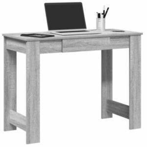 Pood24 kirjutuslaud, hall Sonoma tamm, 100x45x75 cm, tehispuit