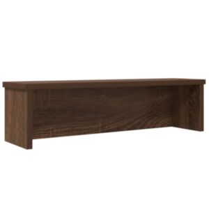 Pood24 virnastatav köögiriiul, pruun tamm, 50x15x16 cm, tehispuit