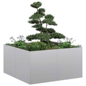 Pood24 taimekast, 80x80x40 cm, tsingitud teras
