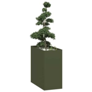 Pood24 aia taimekast, oliiviroheline, 40x80x80 cm, teras