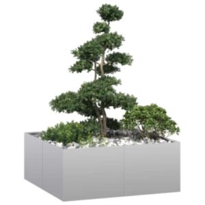 Pood24 taimekast, 100x100x40 cm, tsingitud teras
