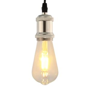 Pood24 Lambihoidjad 2 tk Satin Nickel E27