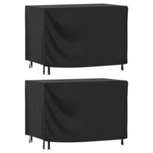 Pood24 aiamööblikatted 2 tk, must, 140 x 70 x 90 cm, veekindel 420D