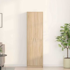 Pood24 Kapp Sonoma Tamm 55x25x189 cm Tehispuit
