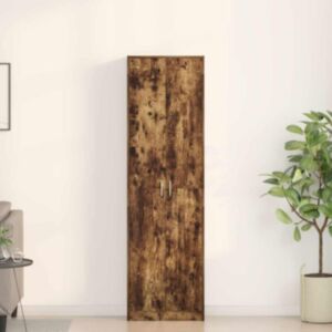 Pood24 Riidekapp Suitsutatud Tamm 55x25x189 cm Tehispuit