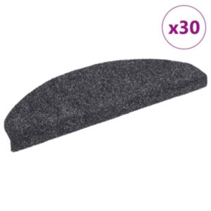 Pood24 isekleepuvad trepimatid, 30 tk, tumehall, 65x21x4 cm