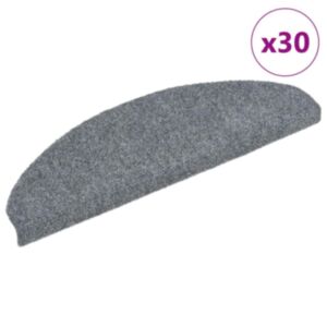 Pood24 isekleepuvad trepimatid, 30 tk, helehall, 65x21x4 cm