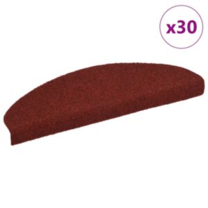 Pood24 isekleepuvad trepimatid, 30 tk, punane, 65x21x4 cm
