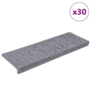 Pood24 Trepimatid 30 tk 65x21x4 cm valge ja hall