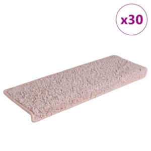 Pood24 trepimatid 30 tk, 65 x 21 x 4 cm, valge ja roosa