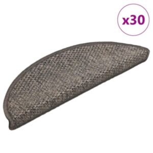 Pood24 isekleepuv trepivaip, 30 tk, 56x17x3 cm, pruun-beež