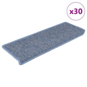Pood24 isekleepuv trepivaip, 30 tk, 65x21x4 cm, sinine