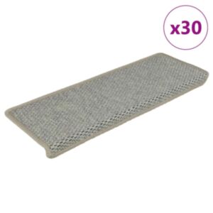 Pood24 isekleepuv trepivaip, 30 tk, 65x21x4 cm, roheline