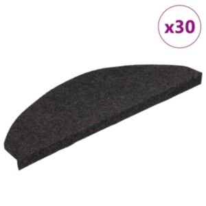 Pood24 iseliimuvad trepivaibad 30 tk, must, 65 x 22,5 x 3,5 cm