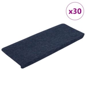 Pood24 isekleepuvad trepimatid, 30 tk, sinine, 65x24,5x3,5 cm