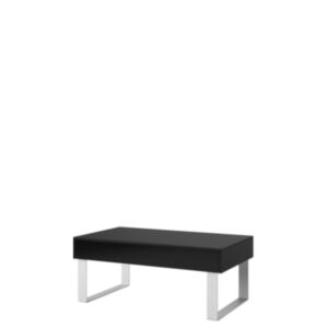 Dīvāna galds Bralani BR12-czarny / czarny połysk