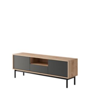 TV galds Bruno BRTV154-jackson hickory / grafīts