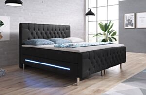 Kontinentālā gulta M-CHESTER LED