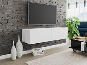 Sienas TV galds CLAUDE CRTV120-biały (balts)