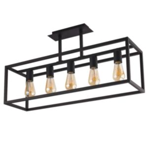 Griestu lampa Crate V Black 9047
