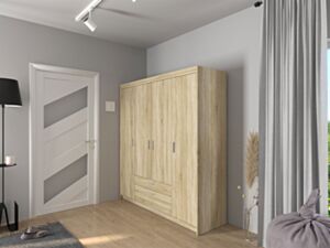 Skapis MELEN 4D-sonoma